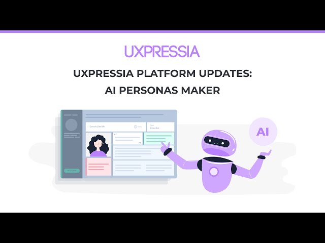 AI Personas Maker | Create & Improve Your Personas Using AI in UXPressia Tool