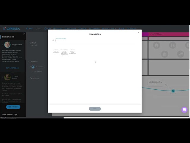 Uploading custom channels