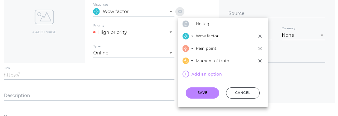 default classification in the touchpoints library