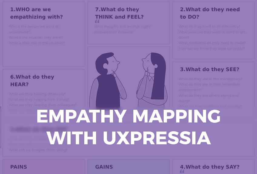 Empathy mapping with UXPressia