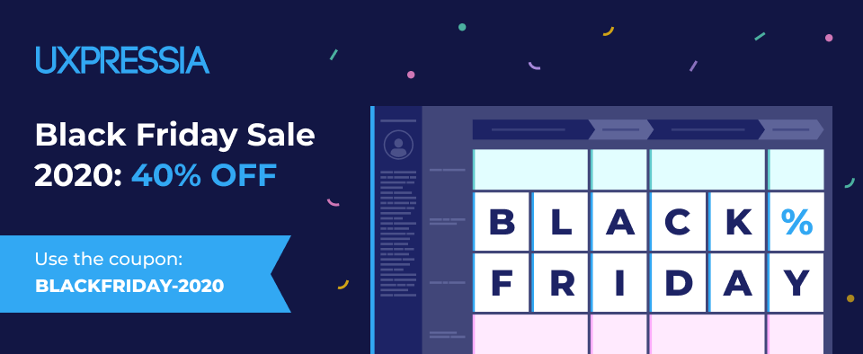 UXPressia Black Friday Sale 2020