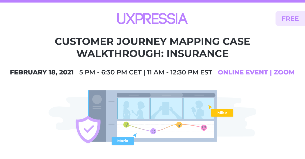 New Event Insurance Customer Journey Mapping Case Walkthrough