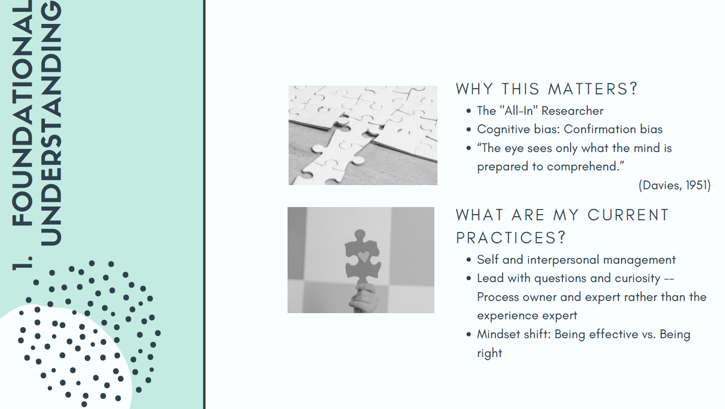 UX Designer's Lesson