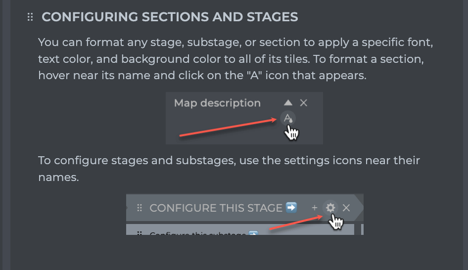 customer journey map for beginners - configuring stages