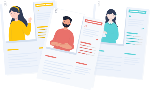 Personas in the journey mapping in recruiting