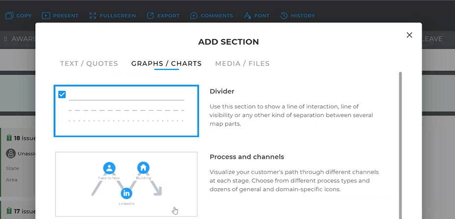 adding new section