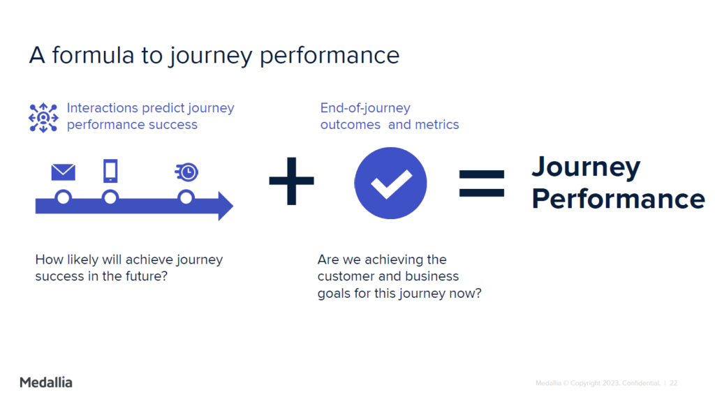 formula to journey performance