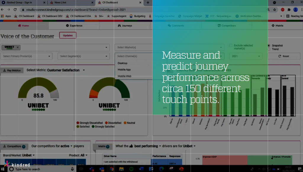 in-house Voice of the Customer platform