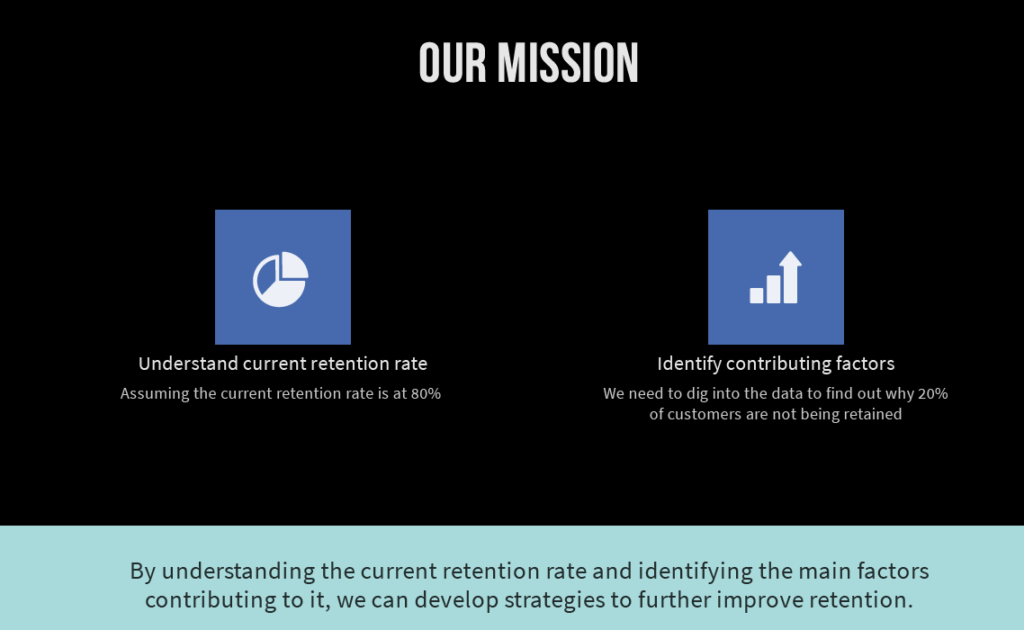 mission example for a strategic journey map