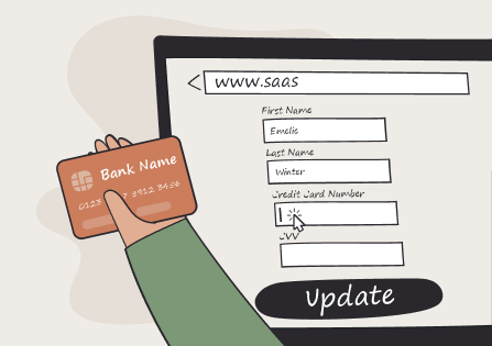 SaaS buyer journey stages - billing