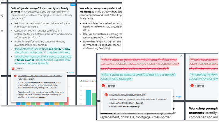 AI-updates in maps can be traced back to original sources