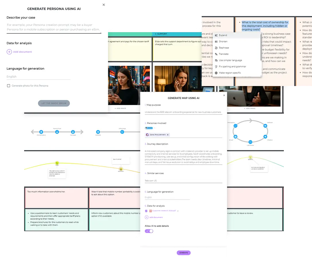 Standardizing and speeding up journey mapping in telecom